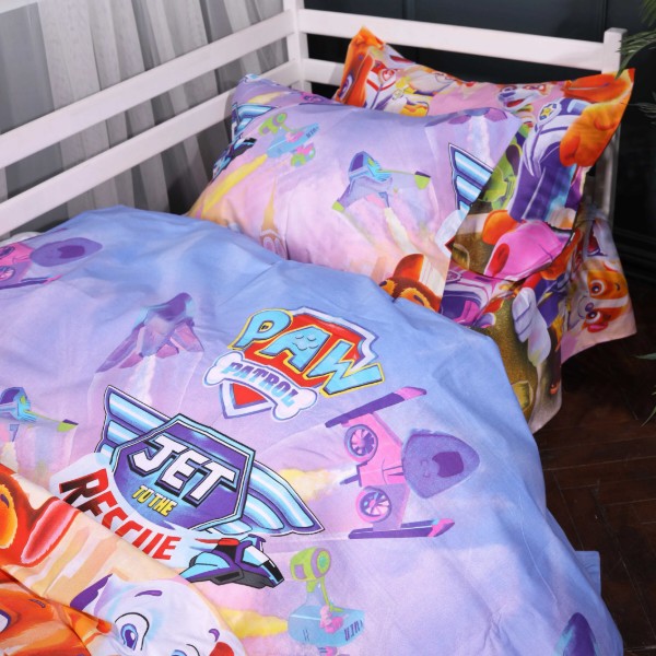Фото - Комплект постельного белья детский MirSon 110х140 см Kids Time 17-0887 Paw Patrol Girls Dream Бязь (2200012387078)